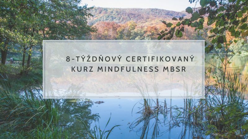 8 týždňový kurz Mindfulness MBSR Slovensko