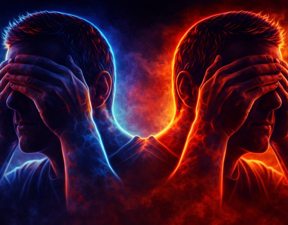 Všímavosť vs. popieranie emócií