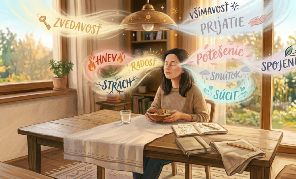 Pomenovanie emócií upokojuje mozog - Mindfulness MBSR Slovensko