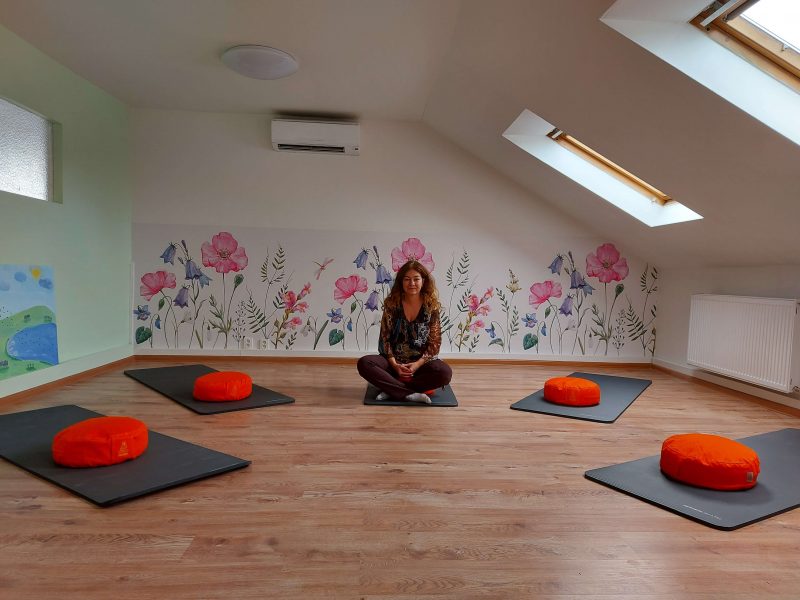Meditačná miestnosť Mindfulness centrum Bratislava Peterská