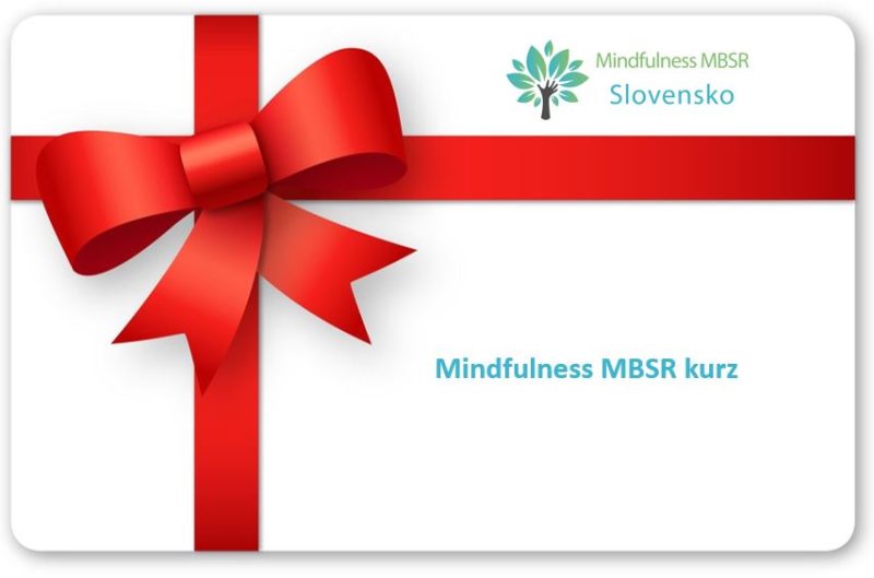 Darčeková poukážka Mindfulness kurz