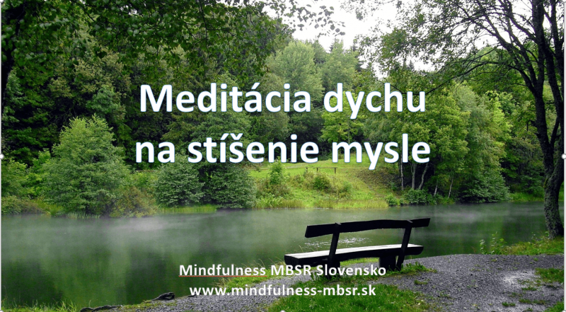 Mindfulness meditácia dychu menší